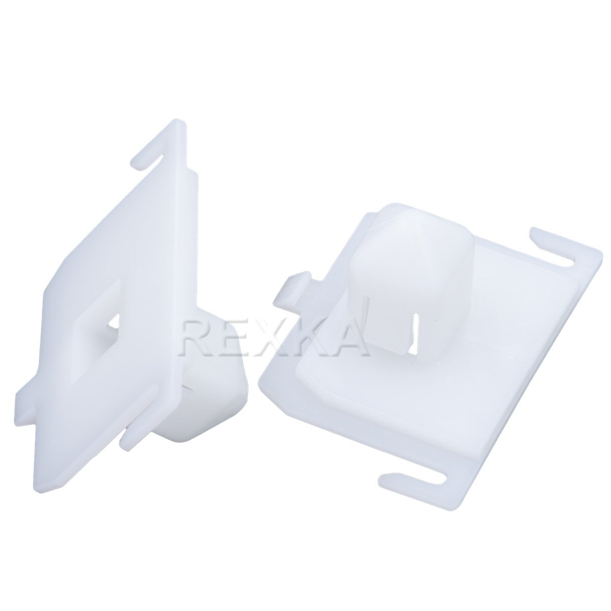 Amazon.com: Rexka Rocker Moulding Clips White Nylon for Toyota